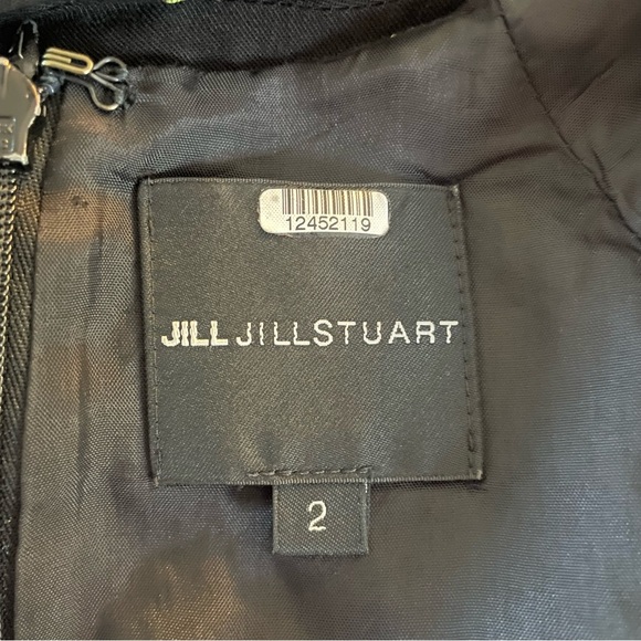 Jill Stuart Womens Floral Short Sleeve V Neck Mini Sheath Dress 22775 - Picture 11 of 14